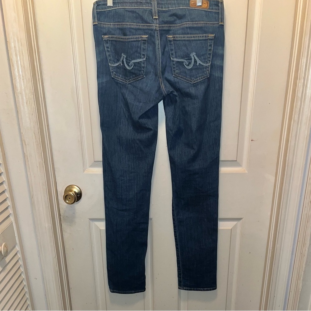 AG ADRIANO GOLDSCHMIED Women’s The Stilt Cigarette Leg Denim Jeans. Waist 30.
